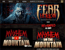 Tablet Screenshot of fearhollow.com